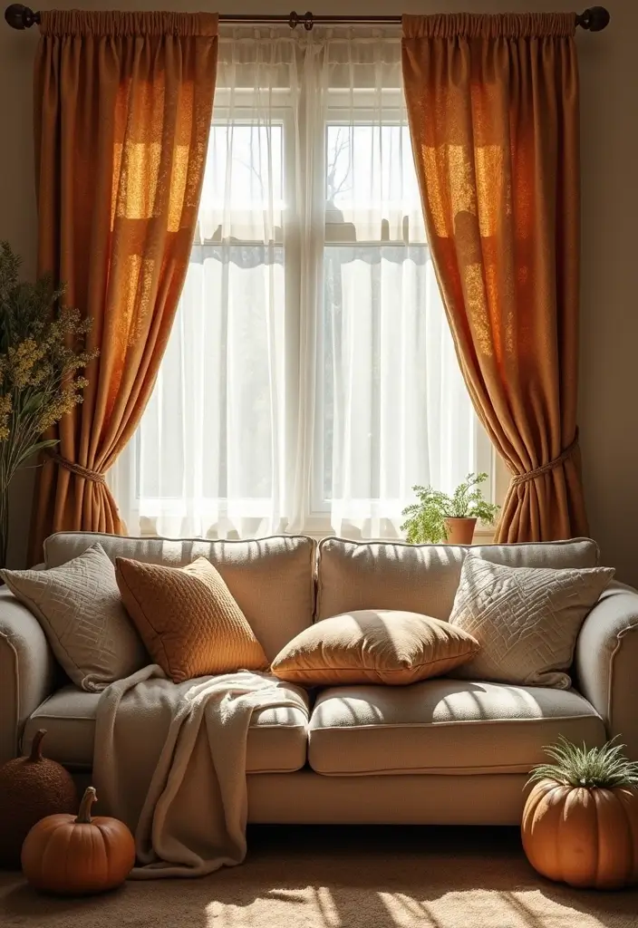 25 Living Room Curtain Ideas That Instantly Elevate Your Space - 10. Quilted Curtains