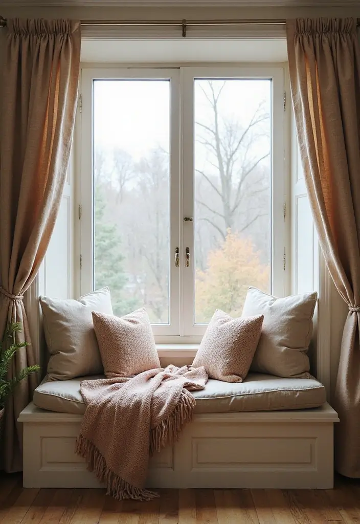 27 Forest Themed Living Room Ideas That Bring Nature Inside - 19. Cozy Nooks