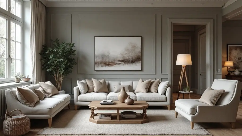 27 Grey Panelling Living Room Ideas That Add Depth and Texture