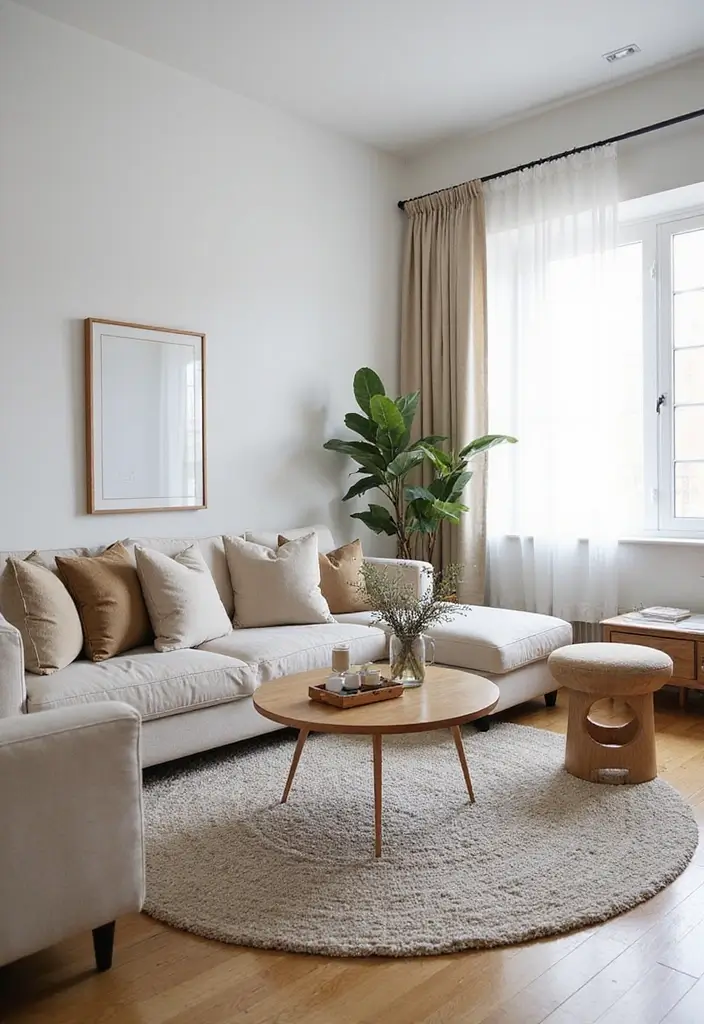 27 Living Room Showcase Ideas That Highlight Your Decor Beautifully - 12. Bold Area Rugs