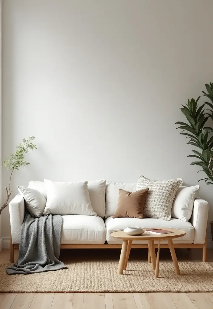 27 Living Room Showcase Ideas That Highlight Your Decor Beautifully - 22. Minimalist Decor Themes