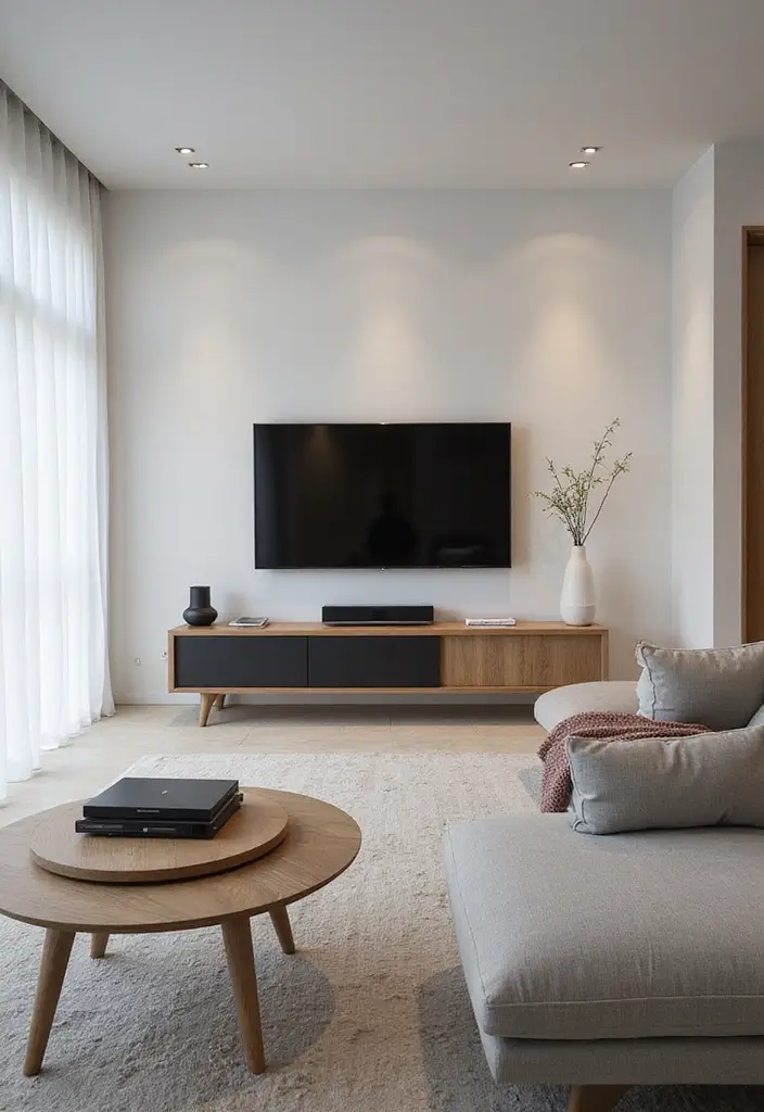 27 Living Room Showcase Ideas That Highlight Your Decor Beautifully - 23. Smart Home Integration