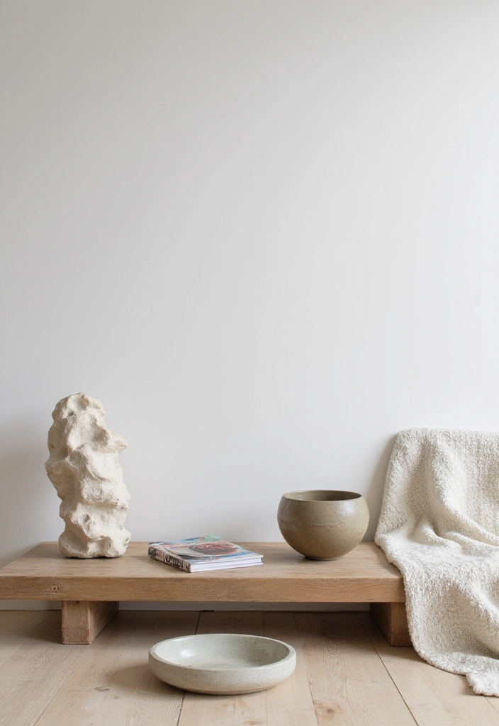 27 Living Room Showcase Ideas That Highlight Your Decor Beautifully - 24. Minimalist Accessories