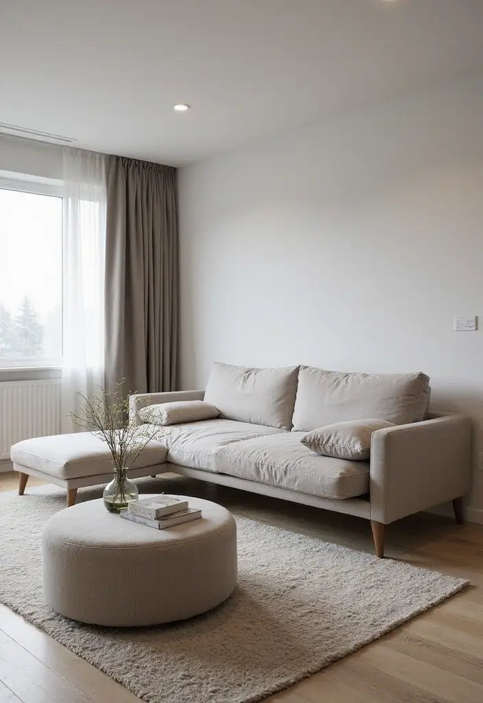 27 Living Room Showcase Ideas That Highlight Your Decor Beautifully - 6. Multi-functional Spaces