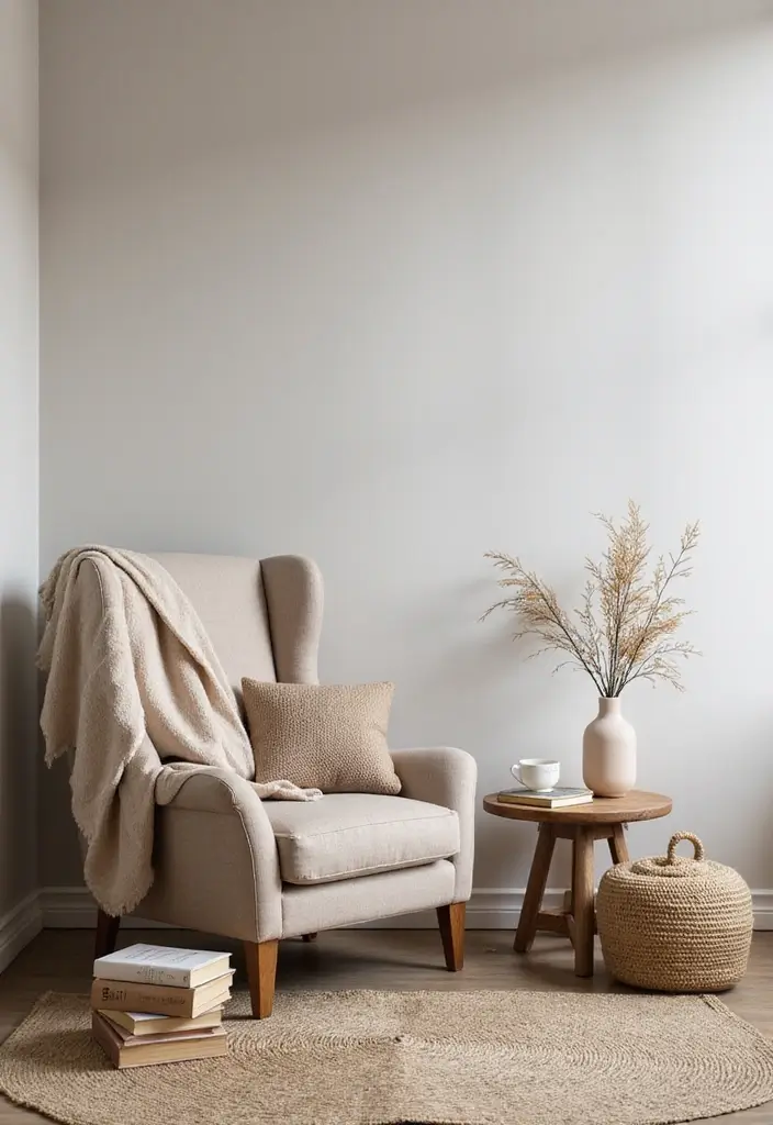 27 Living Room Showcase Ideas That Highlight Your Decor Beautifully - 8. Cozy Reading Nook
