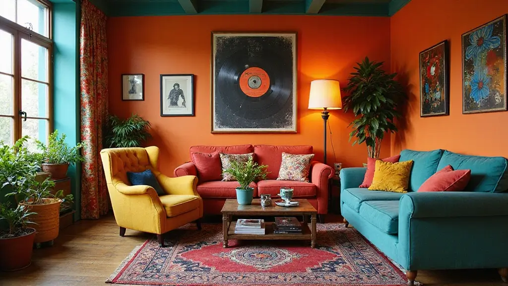 27 Rock n Roll Living Room Ideas That Feel Bold and Vintage