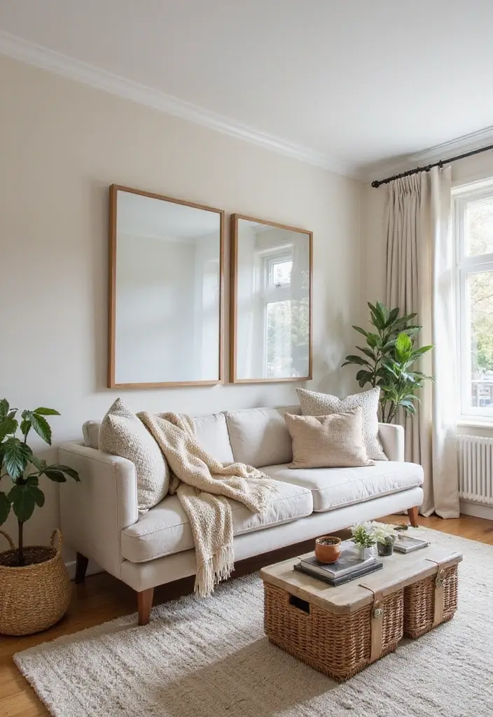 27 Small Living Room Decor on a Budget Ideas That Look Expensive - 27. Organize with Style