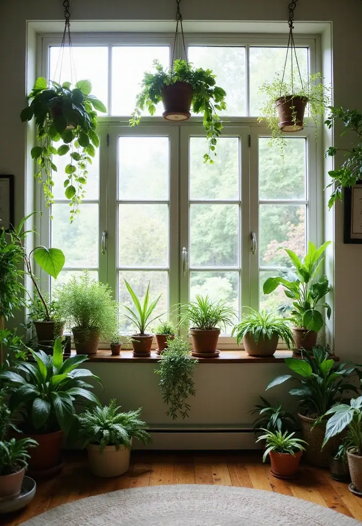 27 Small Living Room Decor on a Budget Ideas That Look Expensive - 5. Indoor Plants for Freshness