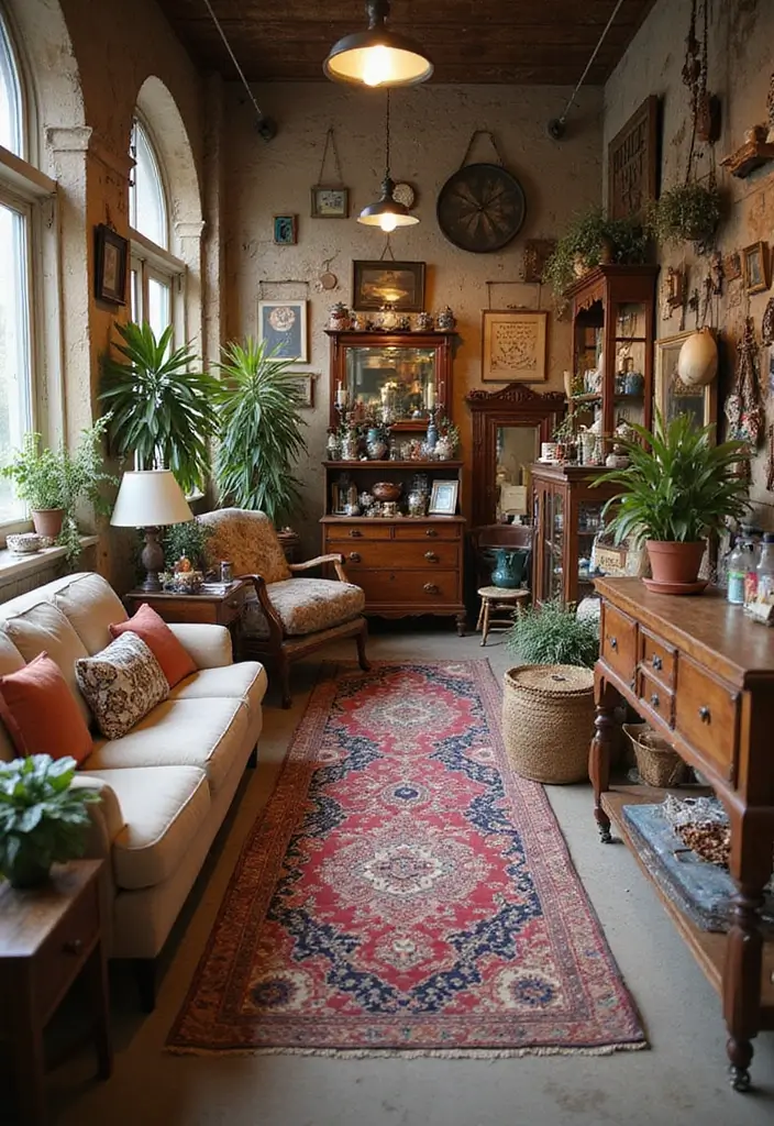 28 College Living Room Apartment Ideas That Are Budget Friendly and Stylish - 1. Thrift Store Finds