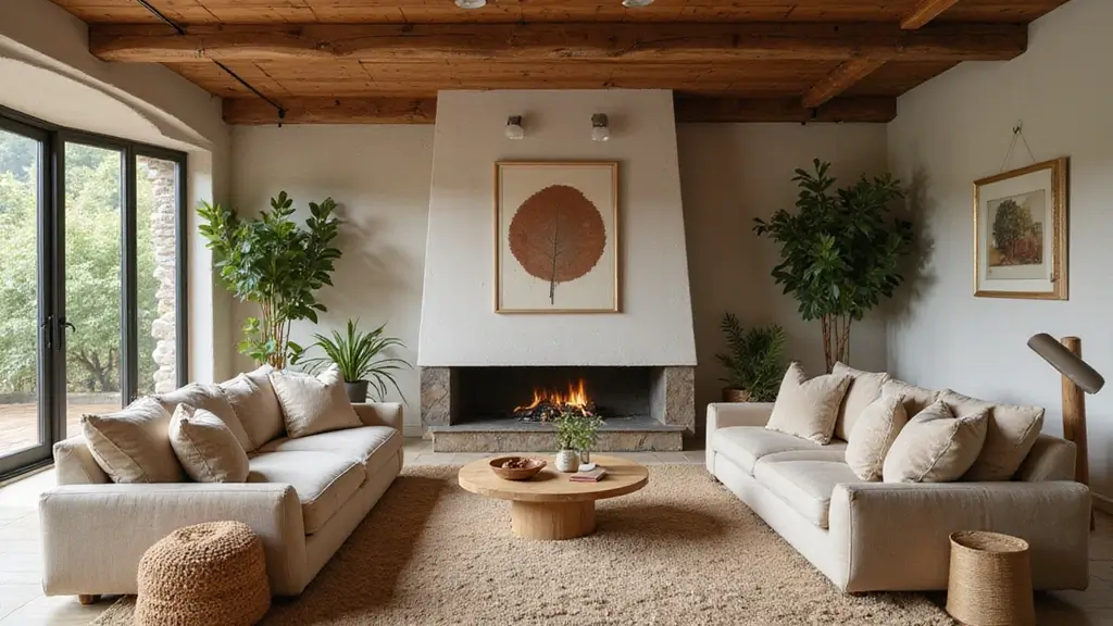 28 Earthy Living Room Ideas That Feel Grounded and Relaxed