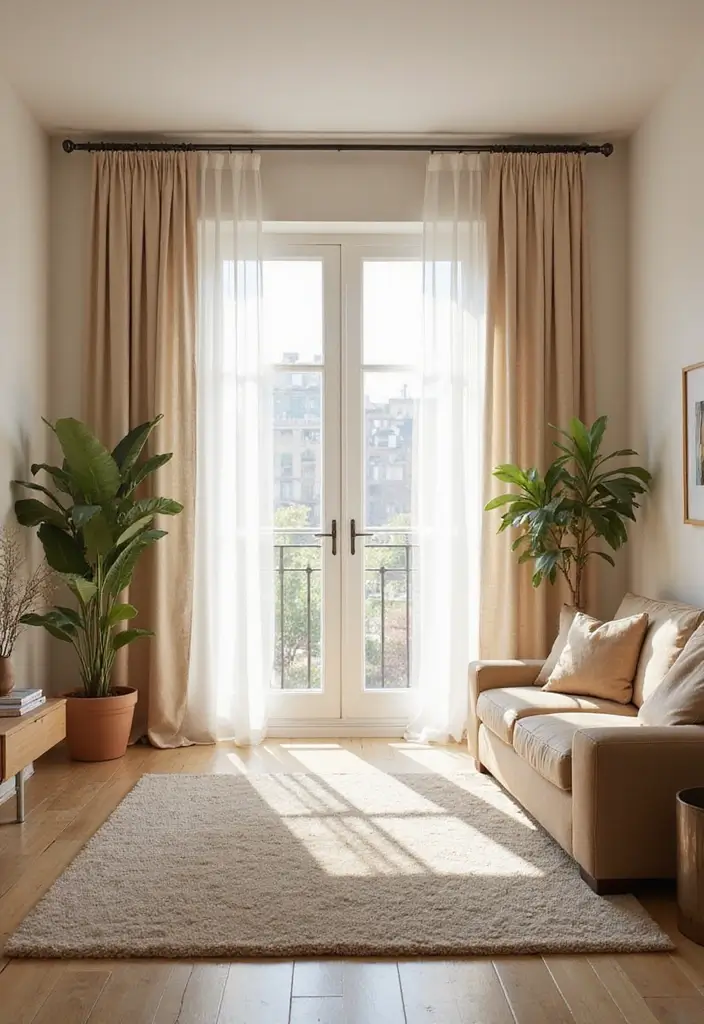 28 Light Brown Living Room Ideas That Feel Neutral and Inviting - 8. Incorporating Natural Light