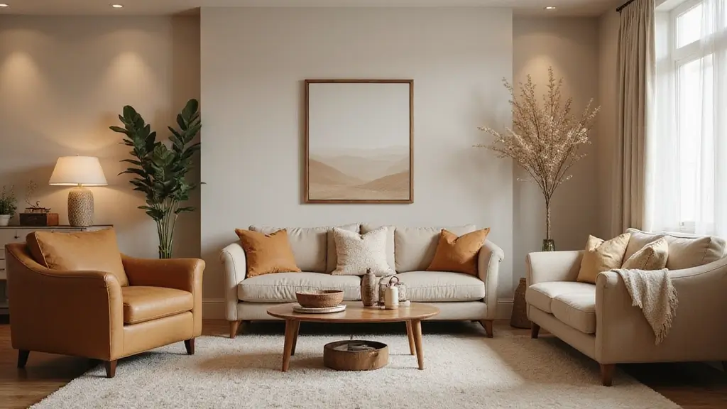 28 Light Brown Living Room Ideas That Feel Neutral and Inviting