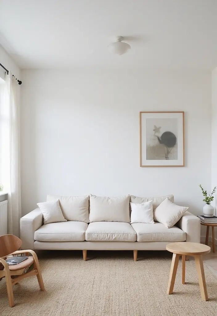 28 Modern Natural Living Room Ideas That Feel Minimal and Fresh - 17. Scandi-Inspired Designs