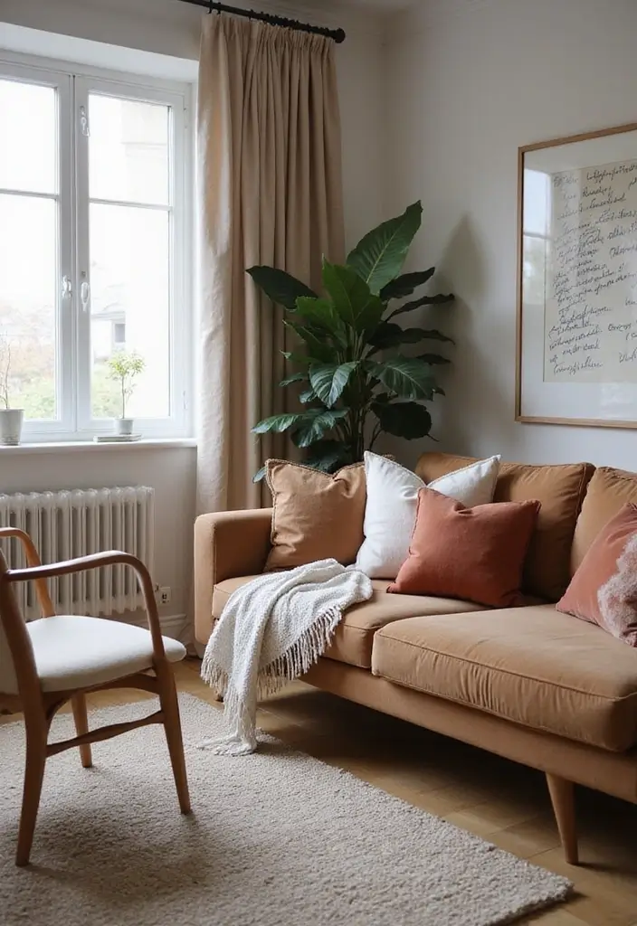 28 Pink and Grey Living Room Ideas That Feel Balanced and Stylish - 21. Mixing Textures