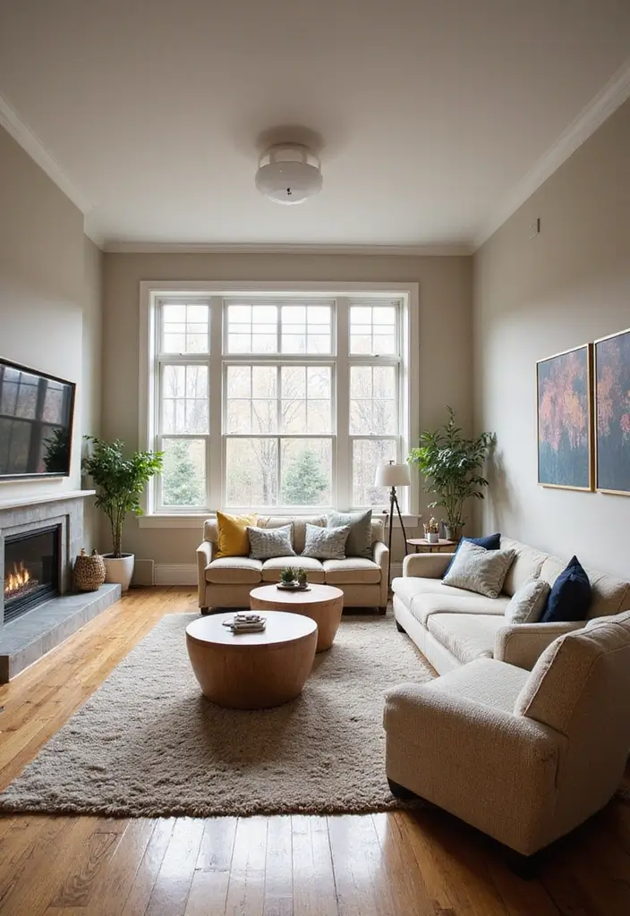 28 UK Living Room Ideas That Feel Timeless and Cozy - 22. Open Layout