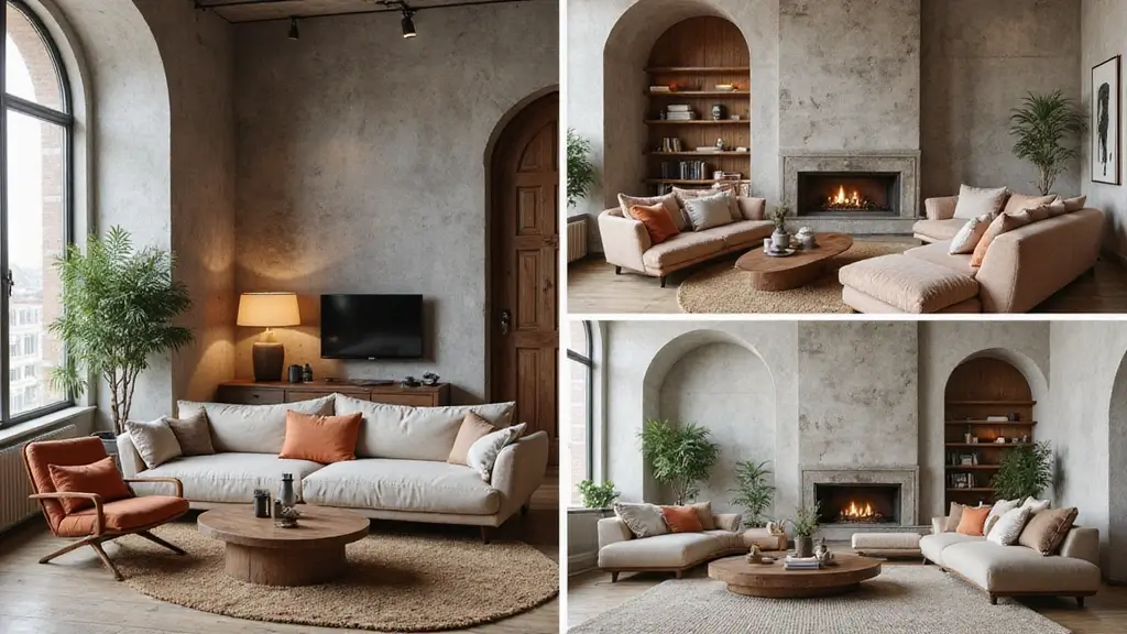 29 Arch Design Living Room With Cement Ideas That Feel Minimal and Modern