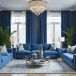 29 Blue and Silver Living Room Ideas That Feel Elegant and Cool