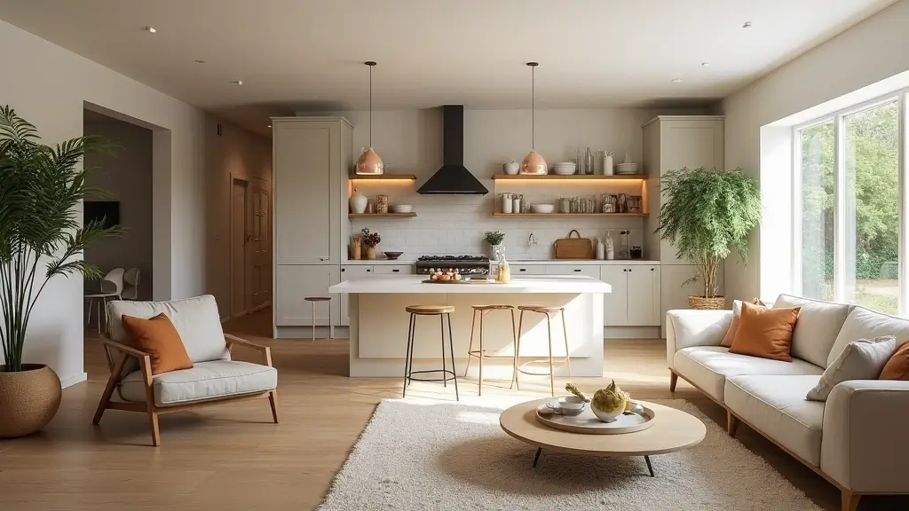 29 Kitchen and Living Room Combo Colors That Create Flow