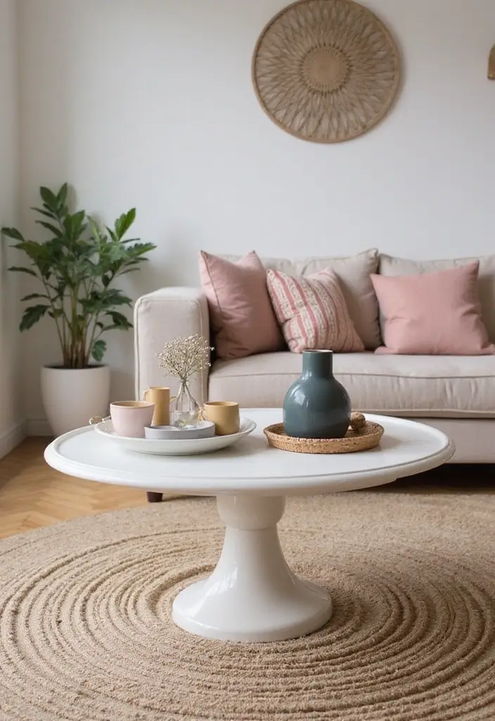 29 Living Room Coffee Table Decor Ideas That Look Polished - 17. Harmonious Color Schemes