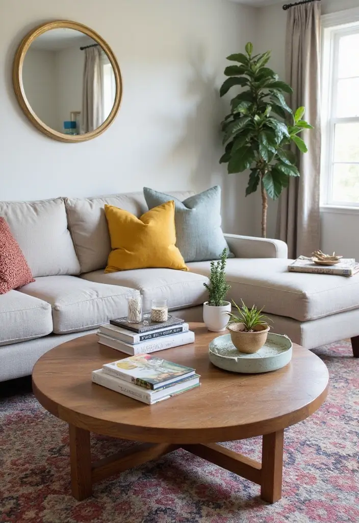 29 Living Room Coffee Table Decor Ideas That Look Polished - 29. Refreshing with New Finds