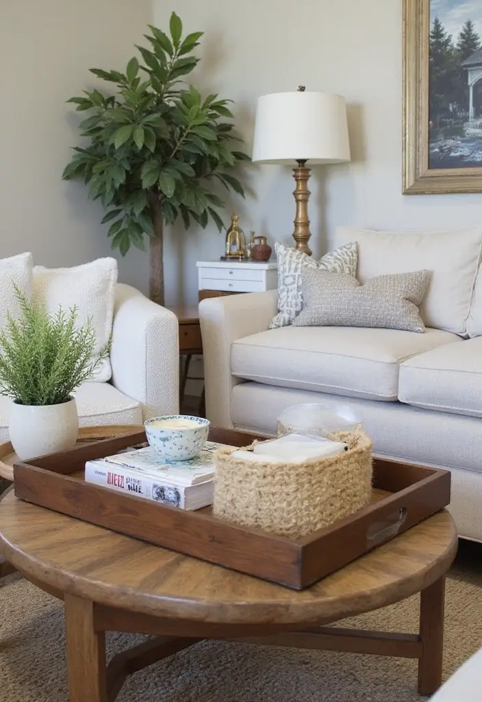 29 Living Room Coffee Table Decor Ideas That Look Polished - 5. Personalized Touches