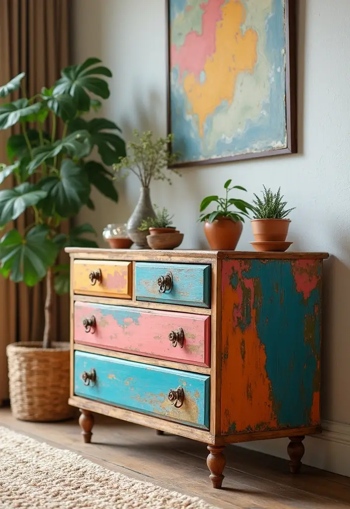 29 Living Room DIY Decor Ideas That Are Fun and Easy - 15. Upcycled Furniture Makeover