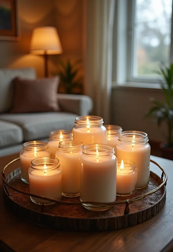 29 Living Room DIY Decor Ideas That Are Fun and Easy - 17. Homemade Scented Candles