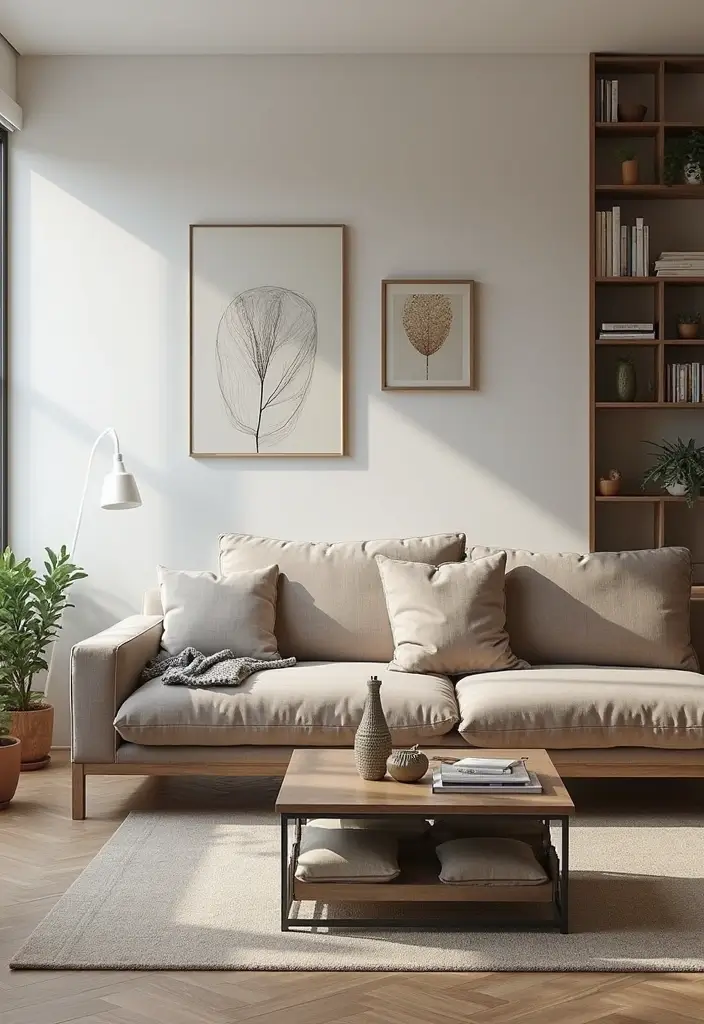 29 Medium Living Room Ideas That Feel Spacious and Balanced - 6. Opt for Multi-Functional Furniture