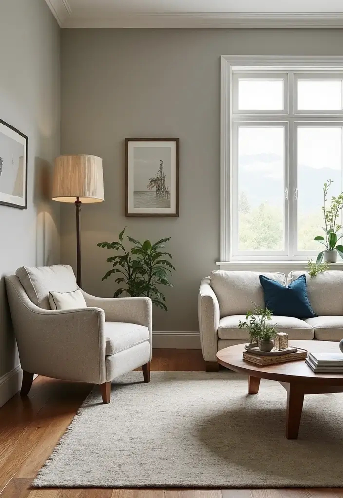 29 One Bedroom Apartment Decor Living Room Ideas That Save Space - 24. Multifunctional Accent Chairs