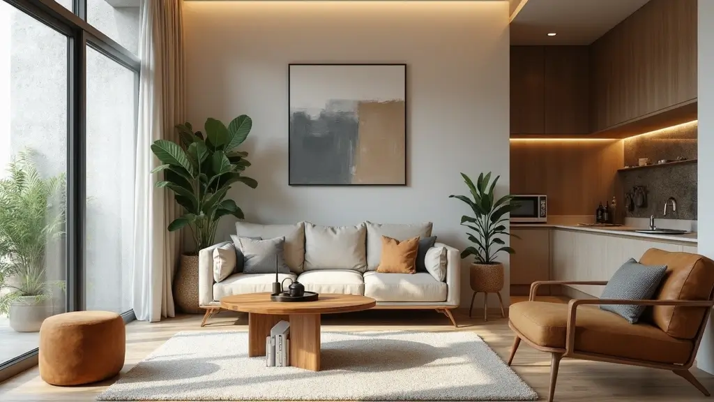 29 One Bedroom Apartment Decor Living Room Ideas That Save Space