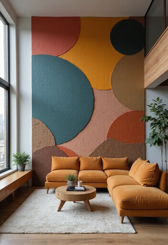 29 Small Open Concept Kitchen Living Room Ideas That Flow Beautifully - 15. Accent Walls