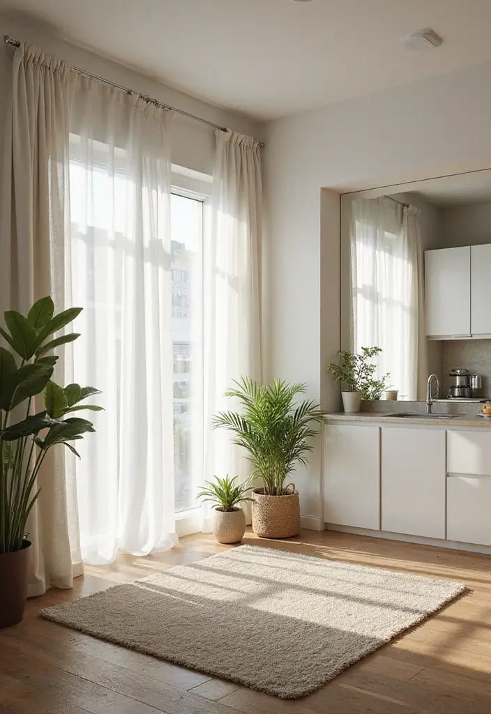 29 Small Open Concept Kitchen Living Room Ideas That Flow Beautifully - 20. Windows and Natural Light