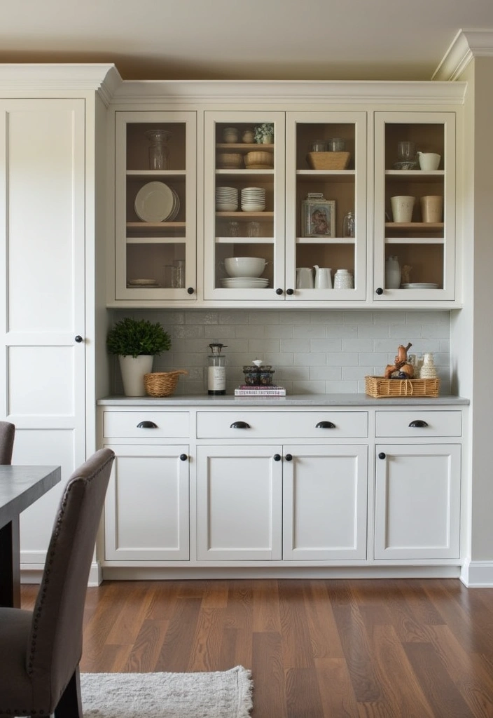 29 Small Open Concept Kitchen Living Room Ideas That Flow Beautifully - 23. Custom Cabinetry