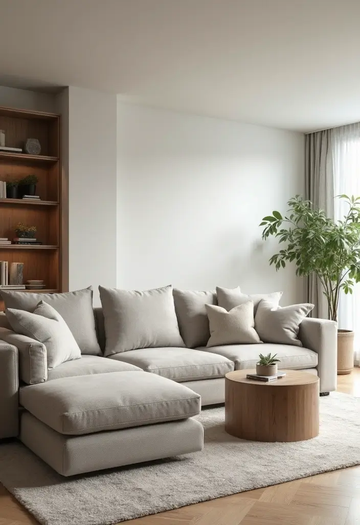 29 Sofas Ideas Living Room Modern Styles That Feel Cozy and Chic - 3. Modular Marvels