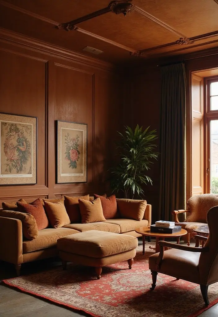 29 Tan Paint Colors for Living Room That Feel Warm and Cozy - 12. Chestnut Tan