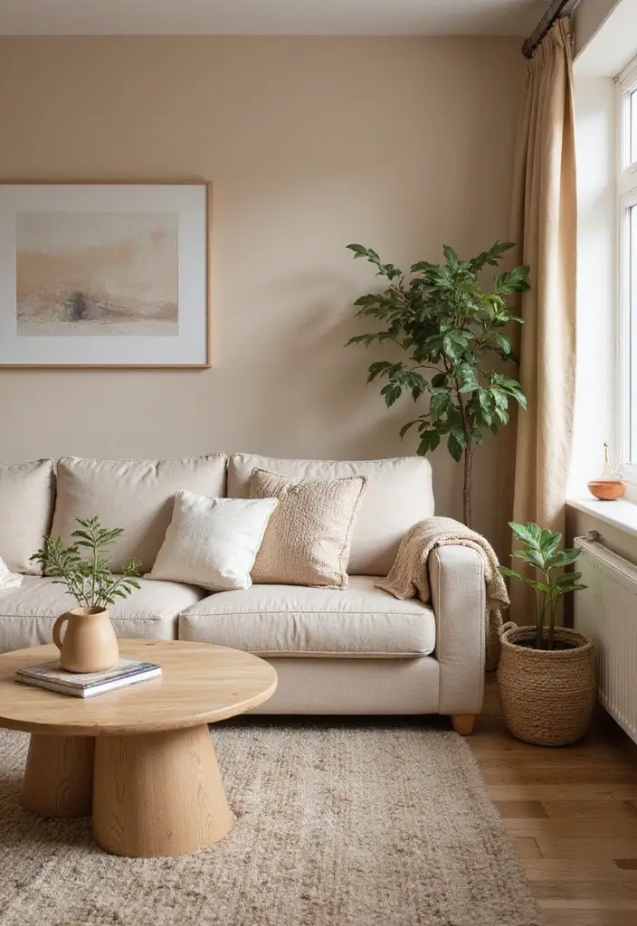 29 Tan Paint Colors for Living Room That Feel Warm and Cozy - 16. Biscuit Beige