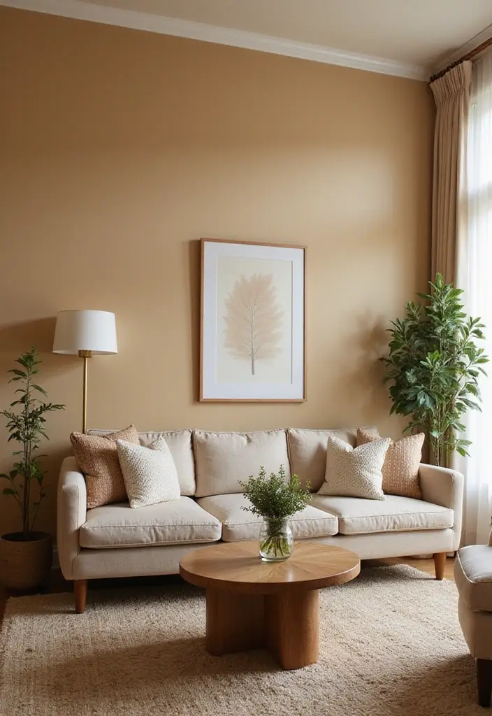 29 Tan Paint Colors for Living Room That Feel Warm and Cozy - 28. Creamy Toffee