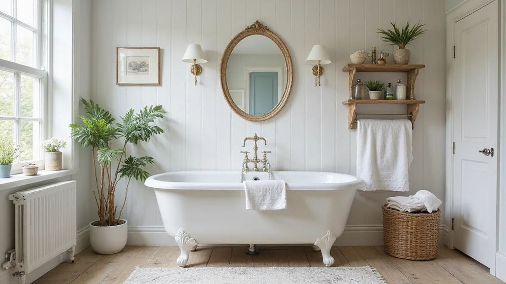 14 Bathroom Beadboard Ideas For Classic Cottage Style