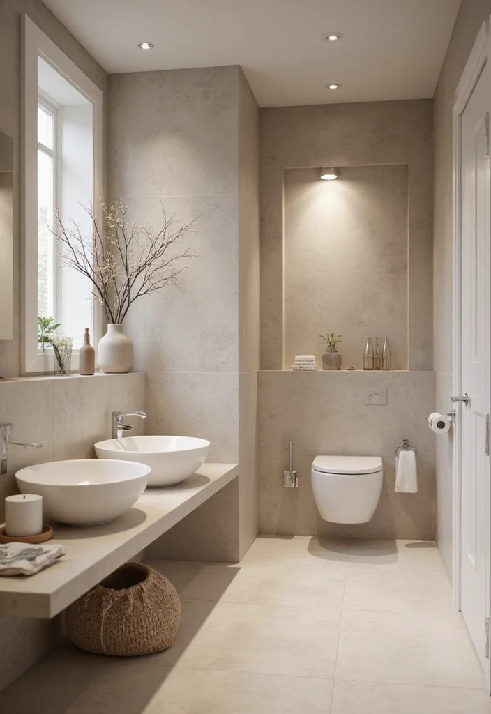 14 Bathroom Design Ideas Inspired By Montell Fish Aesthetic - 8. Soft Curves