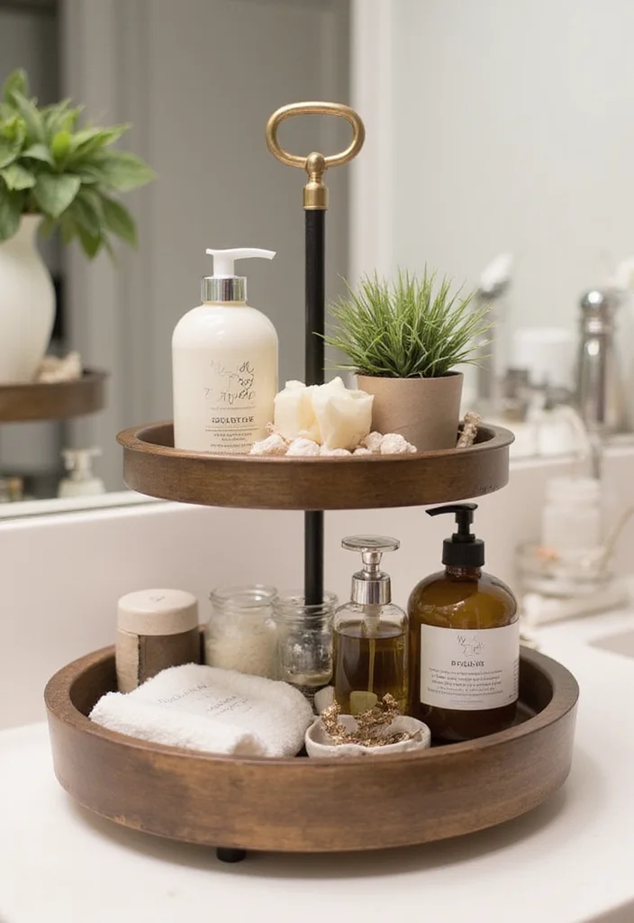 14 Bathroom Tiered Tray Decor Ideas For Cute Organisation - Conclusion