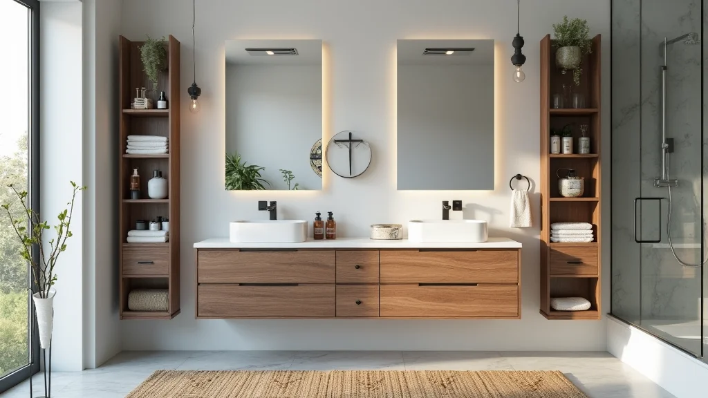 14 Bathroom Vanity With Tower Ideas For Extra Storage