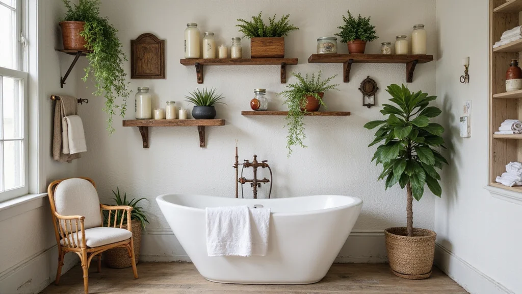 14 Bathroom Wall Shelf Decor Ideas That Add Charm