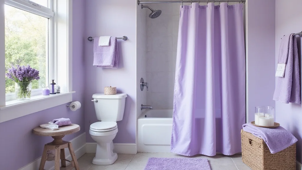 14 Lavender Bathroom Decor Ideas With Calm Vibes