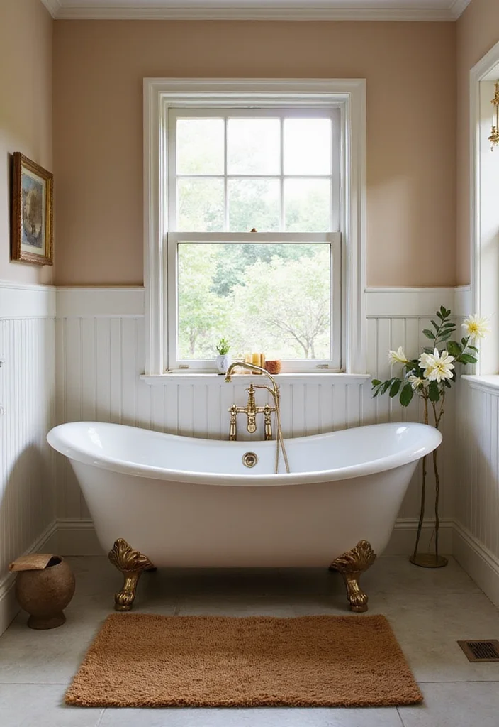 14 Old Bathroom Ideas That Look Beautiful Again - 6. Retro-Style Bathtubs