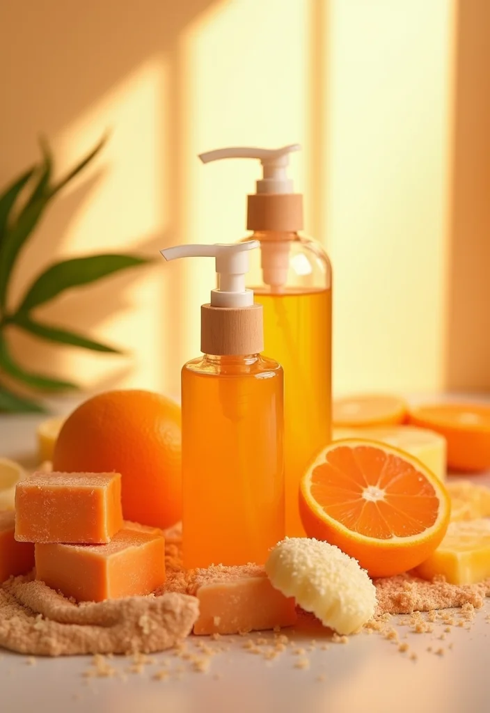 14 Orange Bathroom Decor Ideas With Bright Cheer - 10. Orange Themed Bath Products
