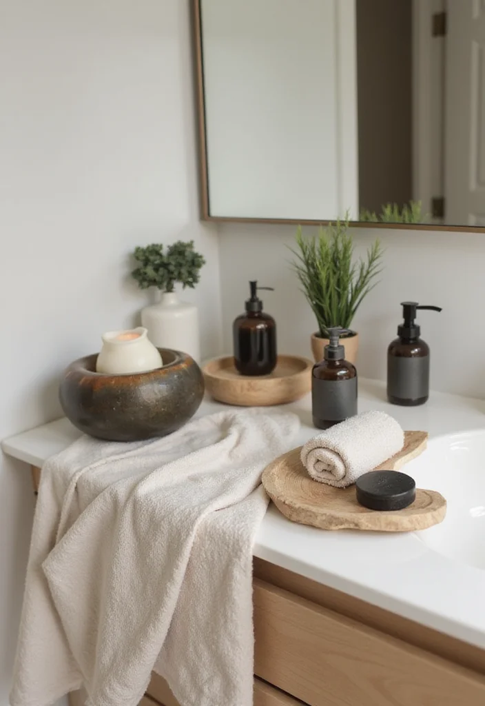 14 Zen Bathroom Decor Ideas For A Calm Retreat - 10. Zen Accessories