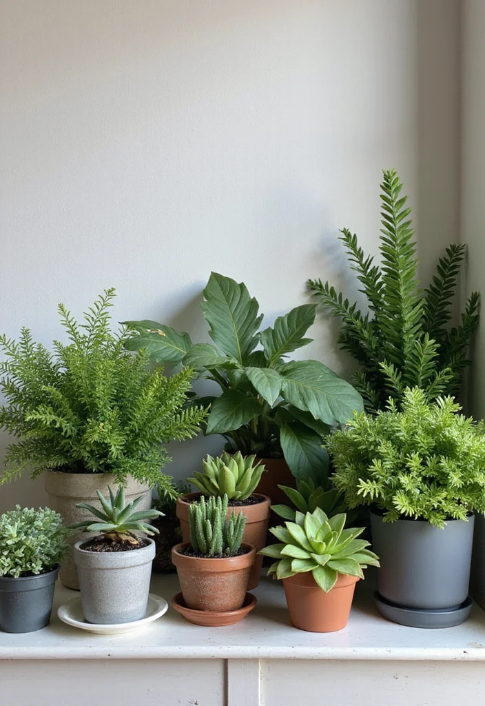 16 Big Bathroom Ideas For A Master Suite Retreat - 10. Indoor Plants for Freshness