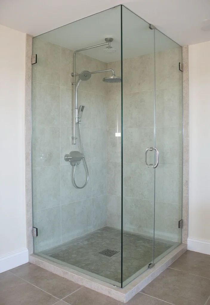 16 Big Bathroom Ideas For A Master Suite Retreat - 2. Elegant Walk-In Showers