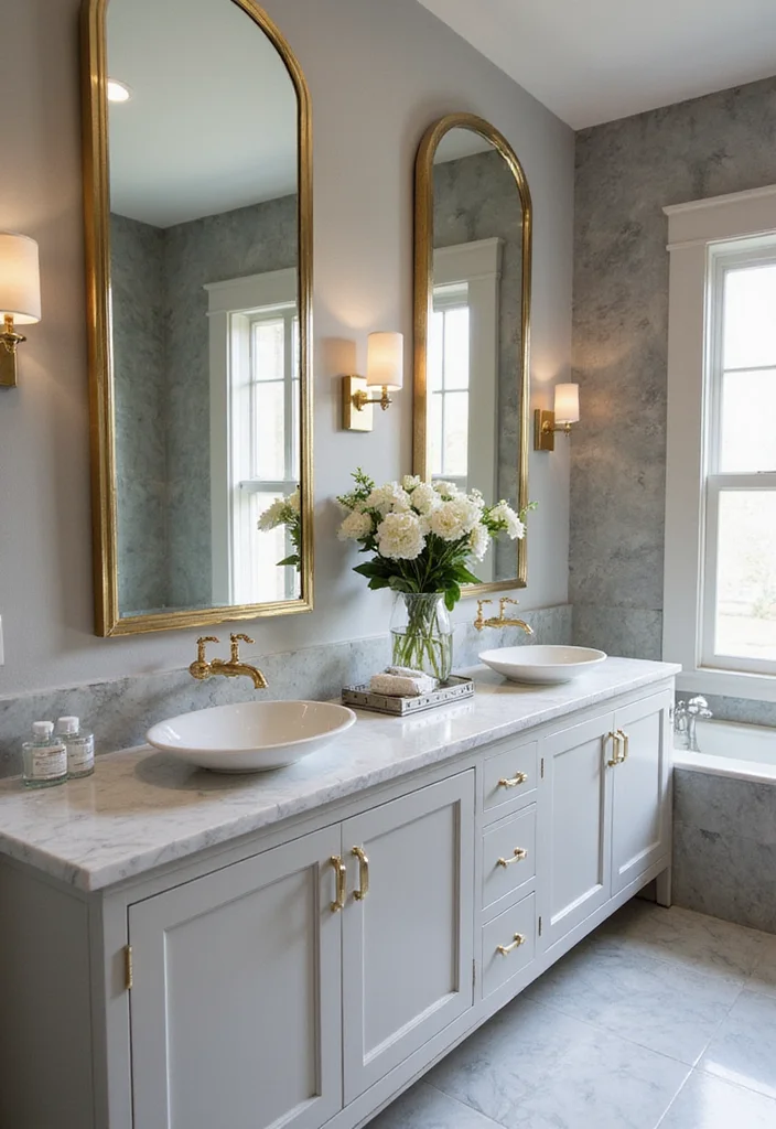 16 Big Bathroom Ideas For A Master Suite Retreat - 3. Luxurious Double Vanities