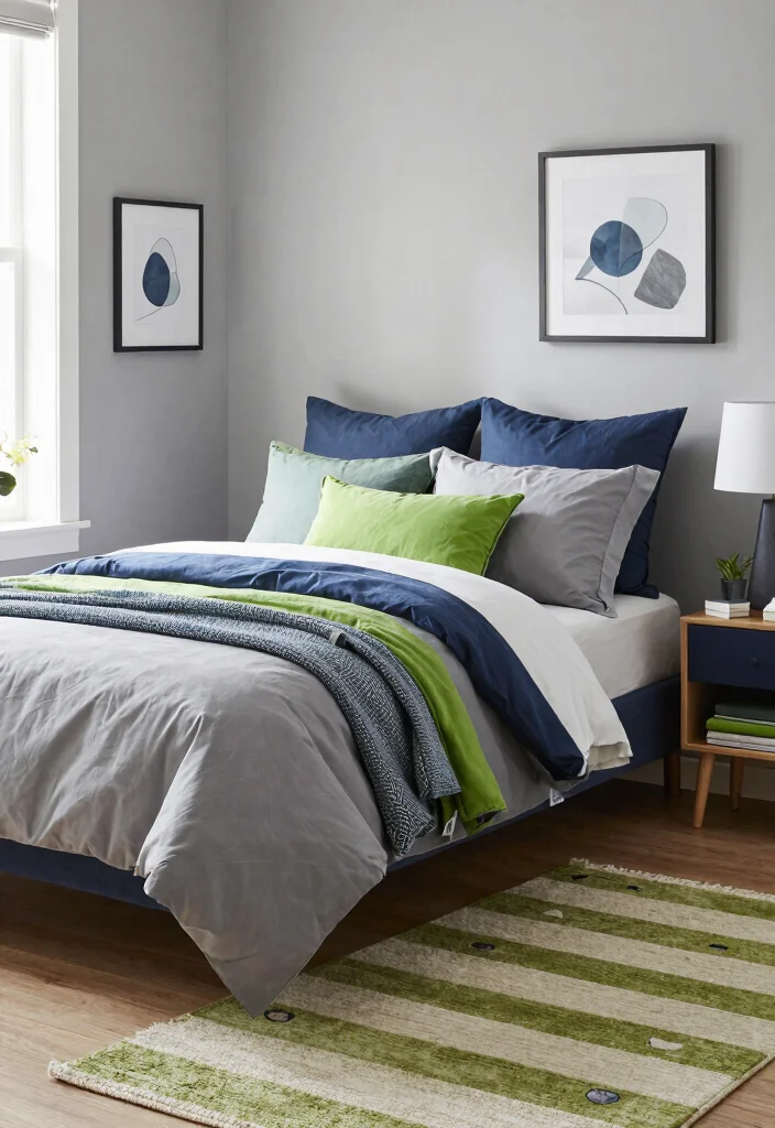 15 Boys Sharing Bedroom Ideas: Smart Layout Solutions - 9. Color Coordination 1